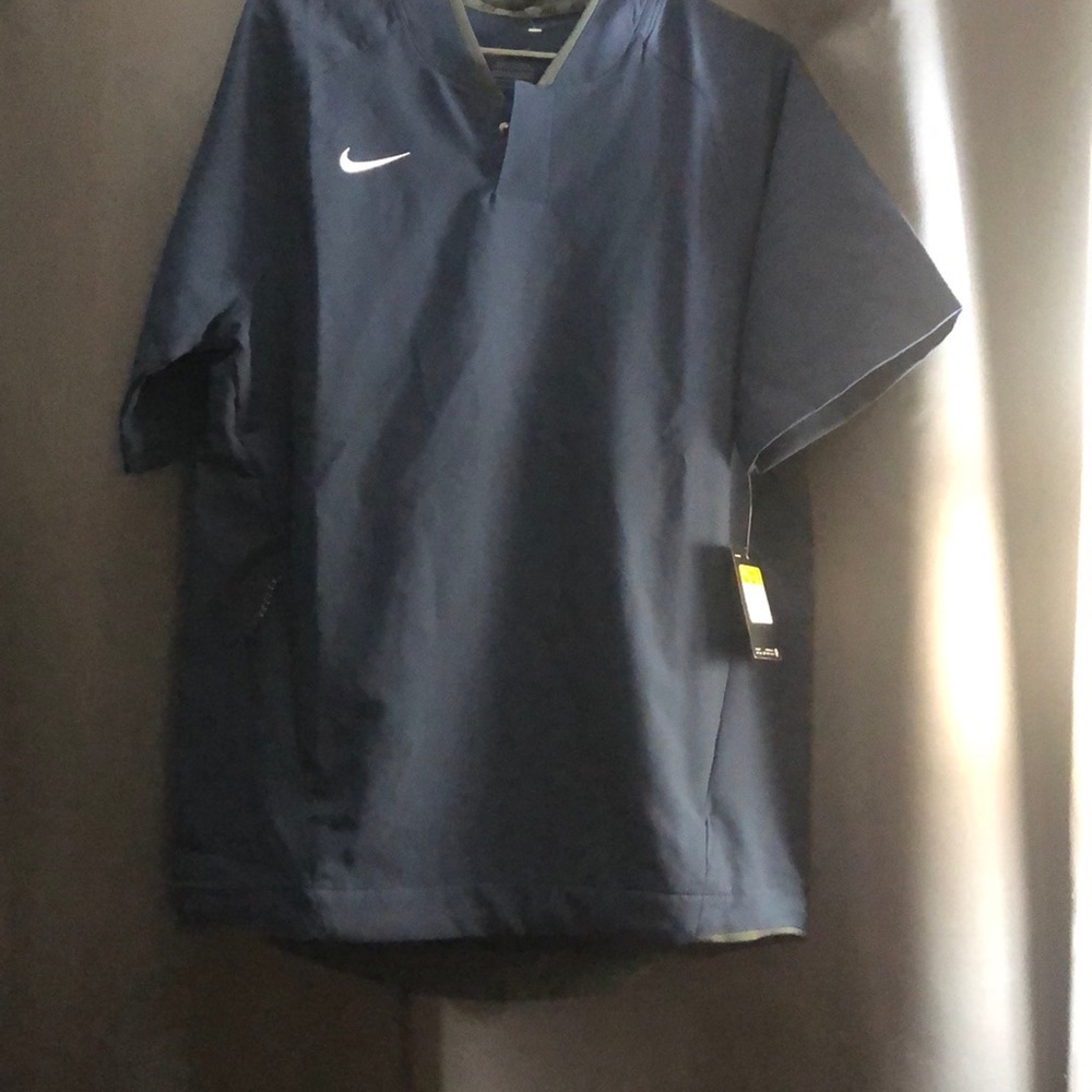 Mens Nike drifit short sleeve jacket